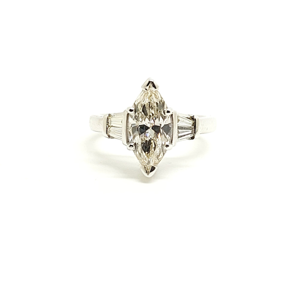 Five-Stone Tapered Baguette Diamond  Ring