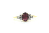 Ruby And 6 Diamond Ring Ad No.0370
