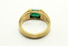 Emerald Unisex Flat Ring Ad No. 1123