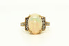 Opal And Pave Diamond Ring Ad No. 0806