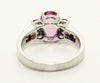 Pink Sapphire & Diamond Hot Cake Ring AD No. 0999