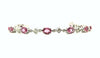 Pink Sapphire And Diamond  Bracelet /Item Code: BR 8