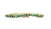 Emerald And Diamond Tennis Bracelet Ad No.1114