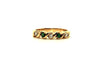 Emerald & Diamond S Style Ring Ad No.0319