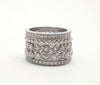 Monique Lhuillier Alternating Marquise & Round Eternity Band AD. NO-2056