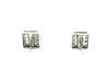 Ruby And Diamond Pave Cluster Earring Ad No. 0169