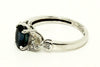 BOW MARQUISE DIAMOND RING IN BLUE SAPPHIRE AD NO.1227