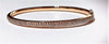 Diamond Rollover Bangle Bracelet in 14k Rose Gold (1.19 ct. tw.)