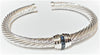 Blue Sapphire Cable Classics Bracelet